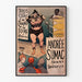 Vintage plakat af Andrée Sumac ved Markedspladsen