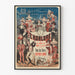 Vintage plakat Champs-Élysées L'Horloge Sommerkoncert