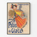 Vintage plakat af Palais de Glace på Champs-Élysées