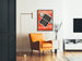 Vintage reklameplakat for Chandler radiatorgitter