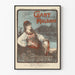 Vintage plakat Chant Moldave af Ch. Grisart - Kunstnerisk vægdekoration