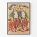 Vintage plakat Les Momarts Doré: kunstnerisk vægdekoration