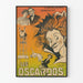 Vintage plakat Les Oscardos - sange, danse og akrobatik