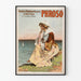 Gammel plakat Phroso af Anthony Hope - Vintage vægdekoration