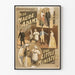 Vintage plakat af Miss Maude Adams i The Little Minister