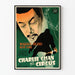 Vintage plakat af Charlie Chan ved cirkus - retro vægdekoration
