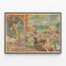 Vintage plakat Châtelet L'onkel d'Amérique dekorativ — indrammet kunstværk på væggen