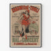 Vintage plakat af Chaumière-Tivoli med bal og koncert