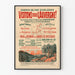 Gammel plakat af Chemin de Fer d'Orléans - Besøg Auvergne