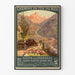 Vintage plakat af Route des Pyrénées - Chemins de Fer du Midi