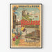 Vintage plakat Nordbanen - Hollandsk udstilling 1895 Paris-Amsterdam