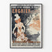 Vintage plakat af Enghien-les-Bains Kilder med Svovlholdige Dekorationer til Væggen