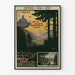 Vintage plakat La Vallée de Celles Vosges - Chemins de Fer de l'Est