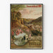 Vintage plakat Plombières-les-Bains Østbanen