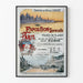 Vintage plakat fra Verdensudstillingen i Paris 1900 - Westbanerne