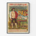 Vintage plakat Gare de Pau - Vinterstation for jernbanerne i Orléans og Midi