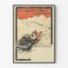 Vintage plakat af Chemins de Fer du Midi - Vinteraktiviteter i Pyrenæerne