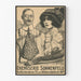 Vintage plakat Chemiserie Sonnenfeld Berlin