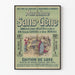 Vintage plakat Madame Sans-Gêne luksusudgave