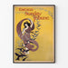 Vintage plakat af Chicago Sunday Tribune til dekoration