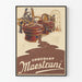 Vintage plakat Chokolade Maestrani - Industriel vægdekoration