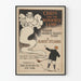Vintage plakat Chris and the Wonderful Lamp til vægdekoration