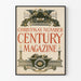 Vintage Julenummer Plakat Century Magazine Vægdekoration