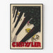 Vintage Chrysler plakat - Art déco design og klassiske biler