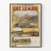 Vintage plakat Cie Gle de Navigation på Lake Léman