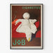 Vintage Cigarettes JOB Plakat Håndværksmæssig vægdekoration