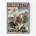 Plakat Sommercirkus Champs-Élysées - Kachalot-Ball Vintage