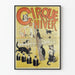 Plakat Cirque d'Hiver Illustration Katte Akrobater