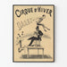 Vintage dekorativ plakat af Cirque d'Hiver Darby