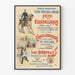 Plakat Cirque Kommunal Sport Vandsport i Amiens Velgørenhedsarrangement 1898