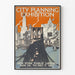 Vintage byplanlægningsudstilling plakat New York 1913