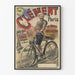 Vintage plakat af Clément Paris Paris-Brest på cykel
