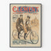 Vintage reklameplakat for Clément Société des Vélocipèdes Paris
