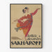 Vintage plakat af Clothilde og Alexandre Sakharoff af George Barbier