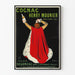 Vintage plakat Cognac Henry Mounier Segonzac vægdekoration