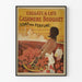 Vintage reklameplakat for Colgate Cashmere Bouquet sæbe og parfum