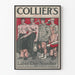 Vintage Labor Day 1901 - Collier's Magazine plakat