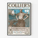 Vintage plakat Collier's Illustrated Weekly The Great Strike 1901