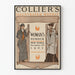 Vintage plakat Collier's Illustrated Weekly Woman's Number 1902