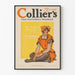 Vintage plakat Collier's The National Weekly - Den Støjsvage Kvindeforkæmper