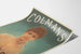 Vintage plakat Colman's Azure Blue N°1 portræt af kvinde