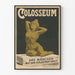 Vintage plakat af Colosseum - Pigen med den gyldne hud