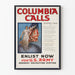 Rekrutteringsplakat U.S. Army Columbia Calls - Vintage patriotisk vægdekoration