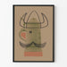 Vintage vægdekoration plakat julefest Grosse Gasse
