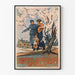 Vintage plakat fra Det Amerikanske Komité for Genopbygning af de Ødelagte Regioner i Frankrig