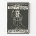 Vintage plakat af Heil Kissinger konference 1976 vægdekoration